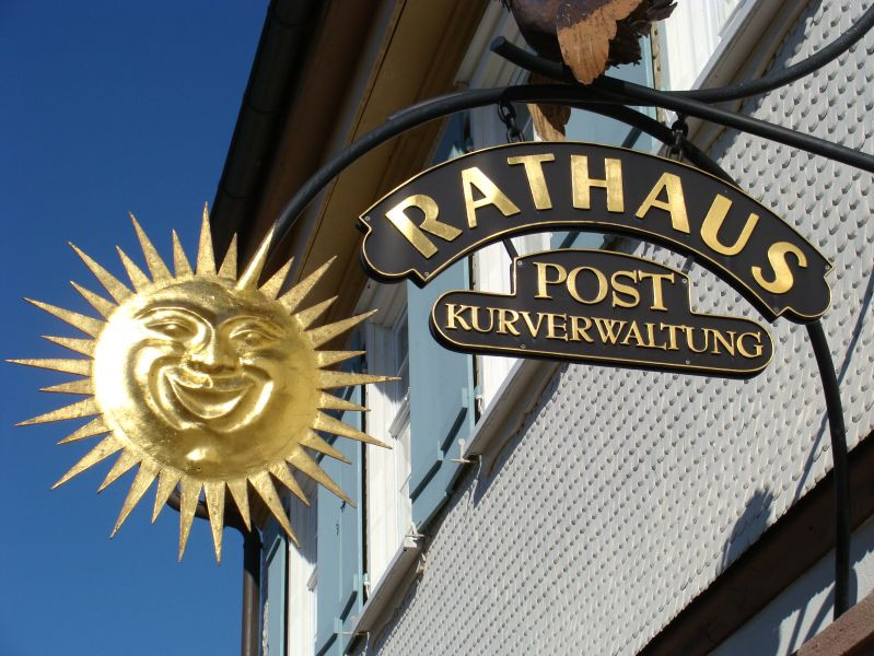 Rathausschild