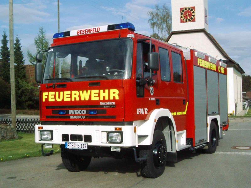 Feuerwehrfahrzeug Besenfeld